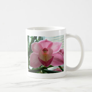 Caneca De Café cymbidium cor-de-rosa
