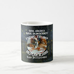 Caneca De Café Czar Rue Mentiroso Trump Partido Republicano EUA A