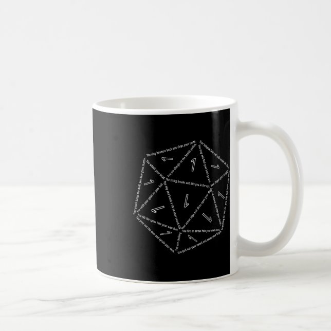 Caneca De Café D20 De Falha (Direita)