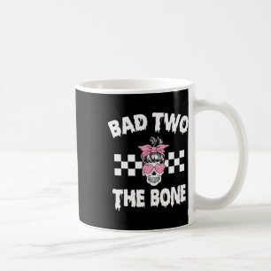 Caneca De Café D Dois O segundo De Aniversário Do Osso Halloween
