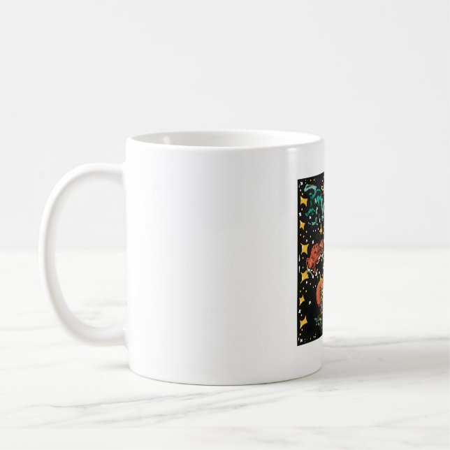 Caneca De Café D é para Dart Sapo (Esquerda)
