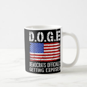 Caneca De Café D.o.g. e Doge Democratas que Oficialmente se Expõe