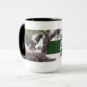 Caneca de café da ação (várias opções dispon