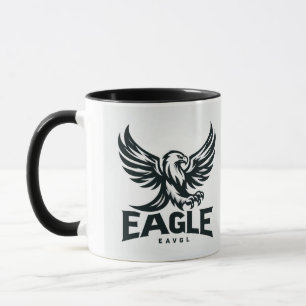 Caneca de café da águia