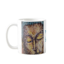 Caneca de café da arte de Buddha das citações do