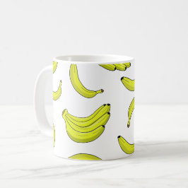 Caneca de café da banana