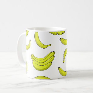 Caneca de café da banana