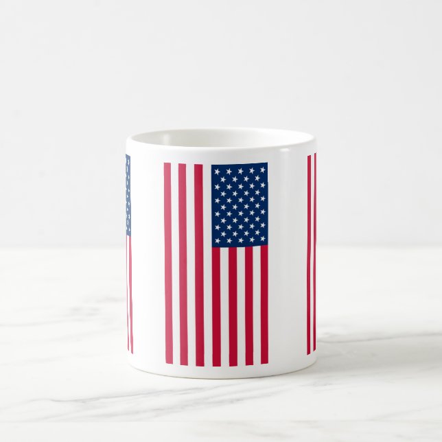 Caneca de Café da Bandeira Americana Patriótica Pr (Centro)