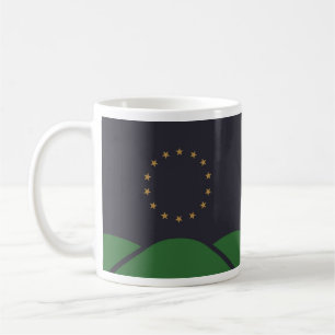 Caneca de Café da Bandeira de Montpelier, Vermont