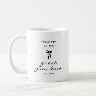 Caneca de Café da Bisavó com Laço