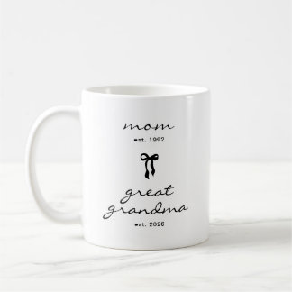 Caneca de Café da Bisavó com Laço