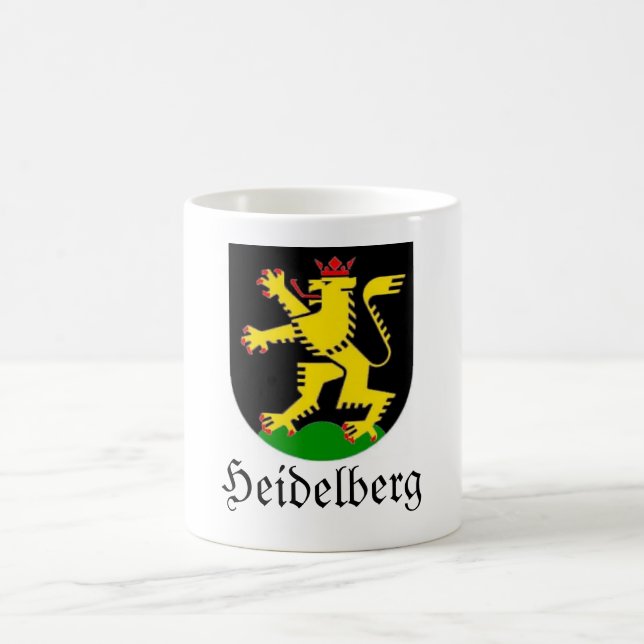 Caneca de café da brasão de Heidelberg Wappen (Centro)