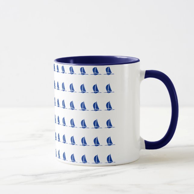 Caneca de café da campainha dos barcos de (Direita)