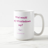 Da "caneca senhora Whistledown" de Julia Quinn