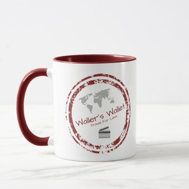 Caneca de café da carteira de Waller 11 onças (Esquerda)