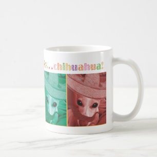 Caneca de café da chihuahua de Ay…