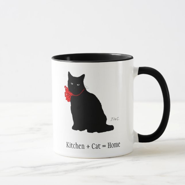 Caneca de café da coleção de Meowu (Direita)