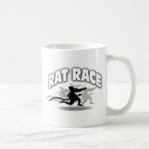 Caneca de café da competição desenfreada