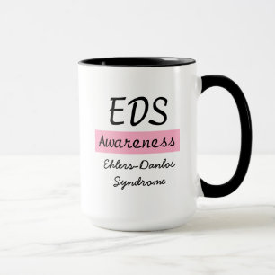 Caneca de café da consciência do EDS da síndrom