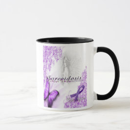 Caneca de café da consciência do Sarcoidosis