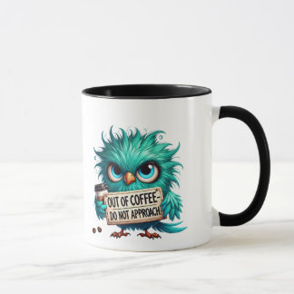 Caneca de Café da Coruja Engraçada, Caneca de Sem