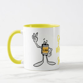 Caneca de Café da Criatura Amarela