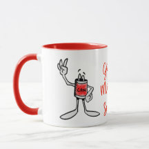 Caneca de Café da Criatura Vermelha