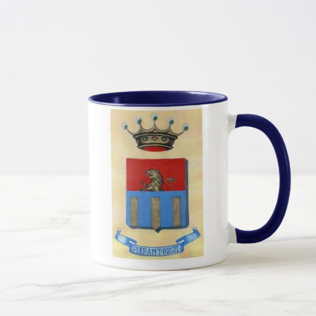 Caneca de café da crista de Pierantozzi (Direita)
