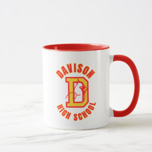 Caneca de Café da Davison High School Michigan