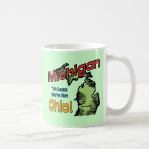 Caneca De Café ~ da divisa de Michigan MI E.U. pelo menos nós n
