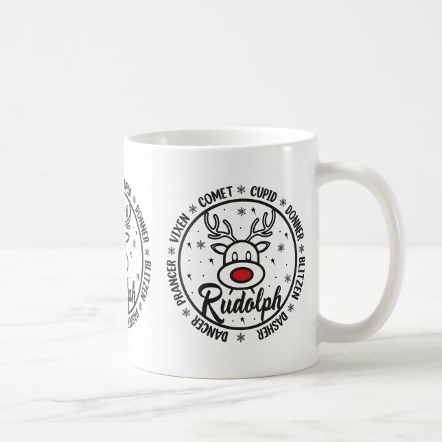 Caneca de Café da Equipe Rudolph (Direita)