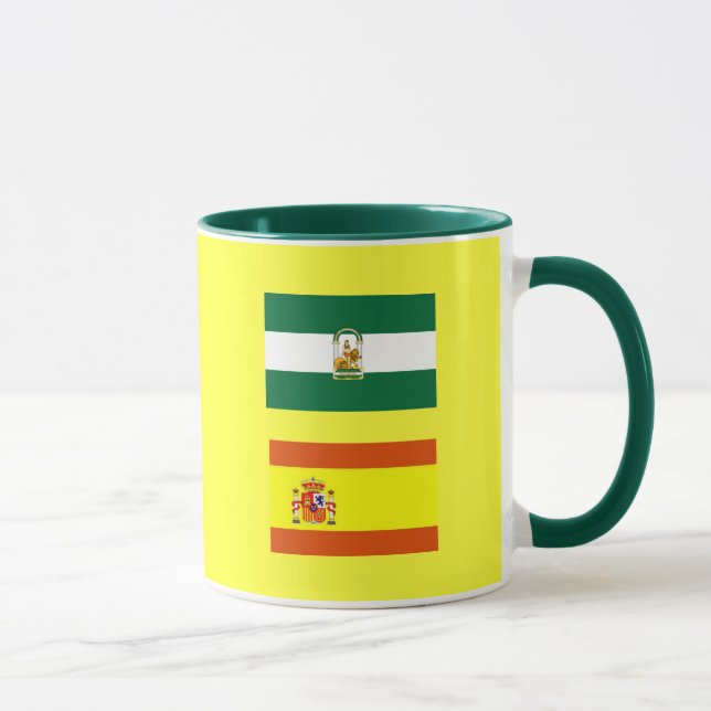 Caneca de café da espanha de Andalucía (Direita)