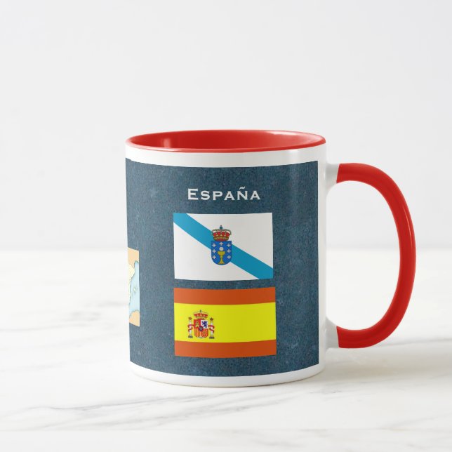 Caneca de café da espanha de Galiza (Direita)