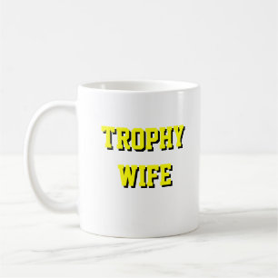 Caneca de café da esposa do troféu