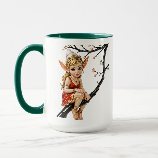 Caneca de Café da Fada Fofa (Esquerda)