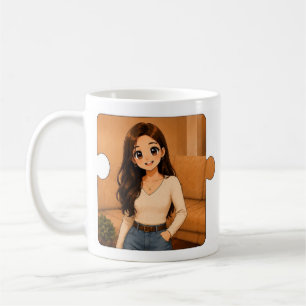 Caneca de Café da Família Editável