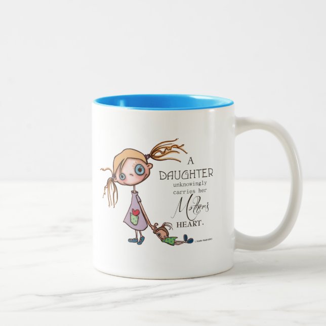 Caneca de café da "filha" (Direita)