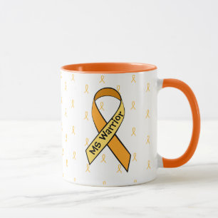 Caneca de café da fita da consciência da esclero