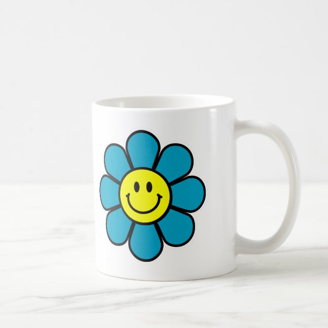 Caneca de café da flor (Direita)