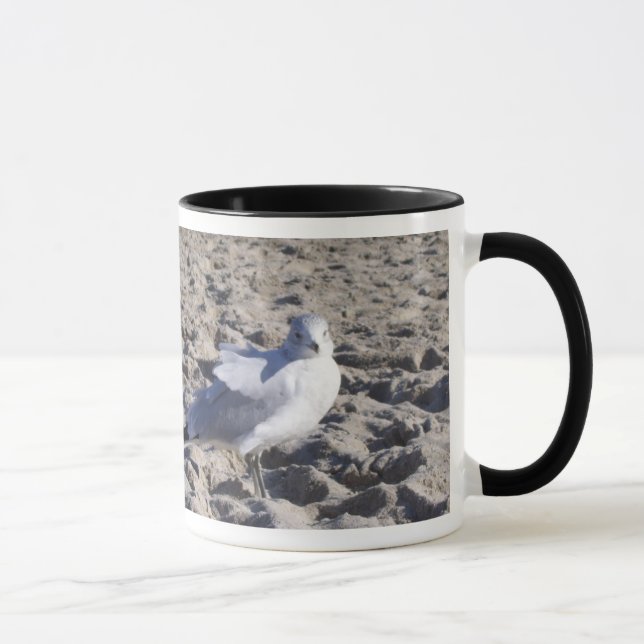 Caneca de café da gaivota de mar (Direita)