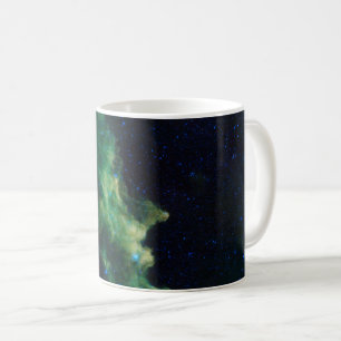 Caneca de café da galáxia do espaço