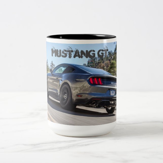 Caneca de café da GT do mustang (Centro)