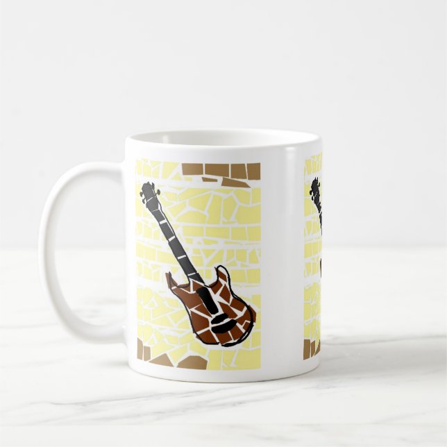 Caneca de café da guitarra (Esquerda)