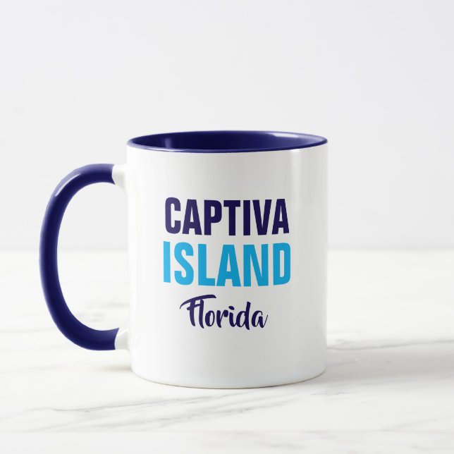 Caneca de Café da Ilha Captiva Flórida (Esquerda)