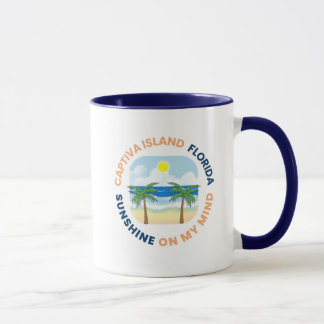 Caneca de Café da Ilha Captiva Flórida