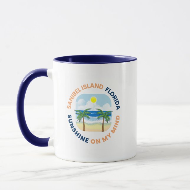 Caneca de Café da Ilha Sanibel Flórida (Esquerda)