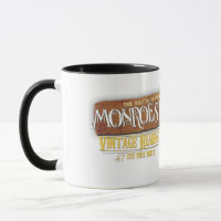 Caneca de café da imprensa da rua de Monroe