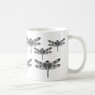 Caneca de café da libélula