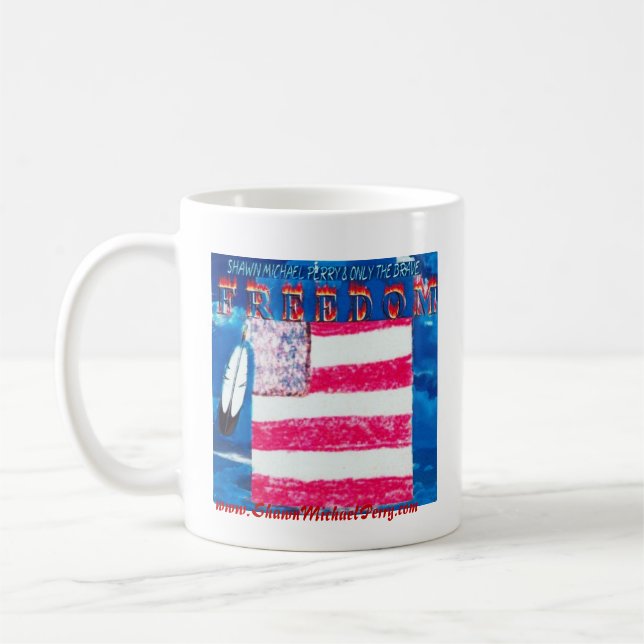 CANECA DE CAFÉ DA LIBERDADE DE SHAWN MICHAEL PERRY (Esquerda)