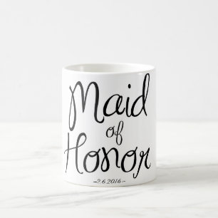 Caneca de café da madrinha de casamento